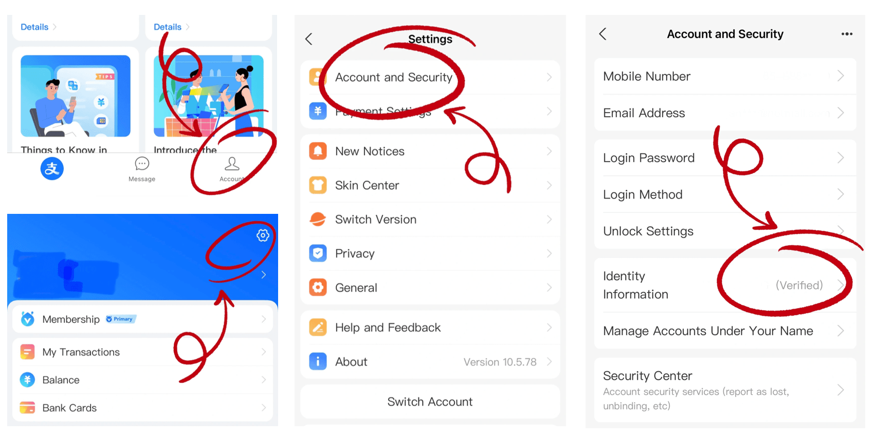 Real-Name Authentication Navigation